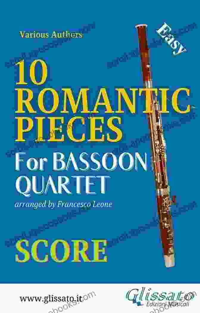 10 Romantic Pieces For Bassoon Quartet, Op. 141 Album Cover 10 Romantic Pieces Bassoon Quartet (BN 3): Easy