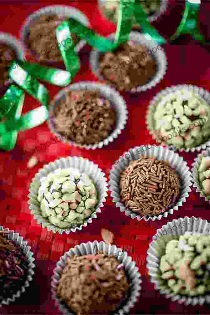 A Box Of Chocolate Brigadeiros, Traditional Brazilian Truffles Celebrating Brazil : 10 Of Brazil S Top Recipes (Foreign Flavors 1)