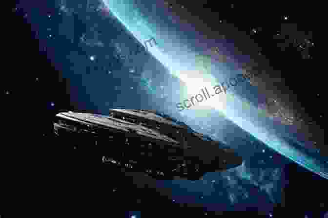 A Breathtaking Image Of The Starship Odyssey Soaring Through The Vastness Of Space Delphi Alliance (Delphi In Space 5)