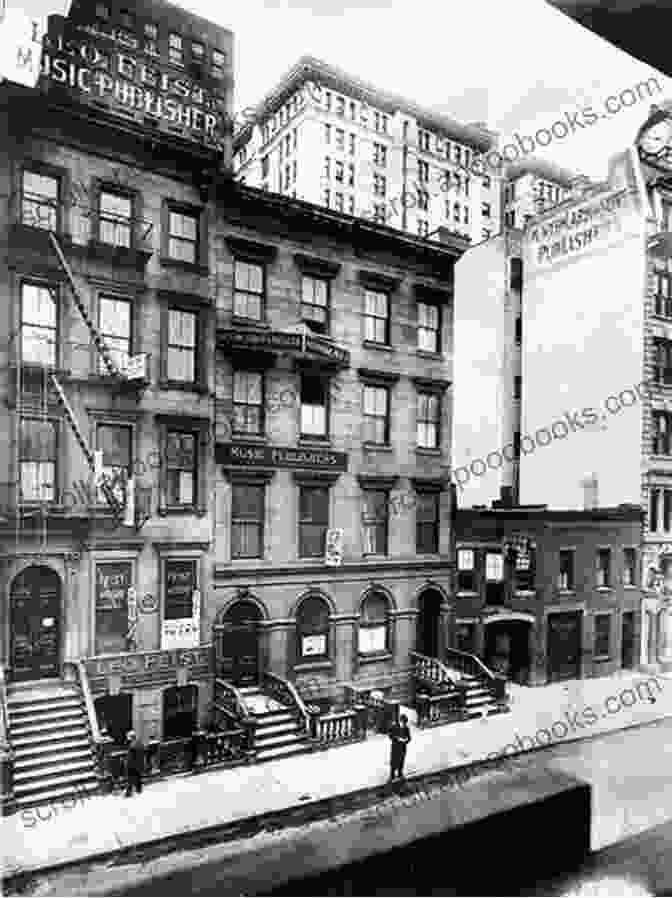 A Bustling Street Scene In Tin Pan Alley, New York City During The 1920s Making Music Modern: New York In The 1920s