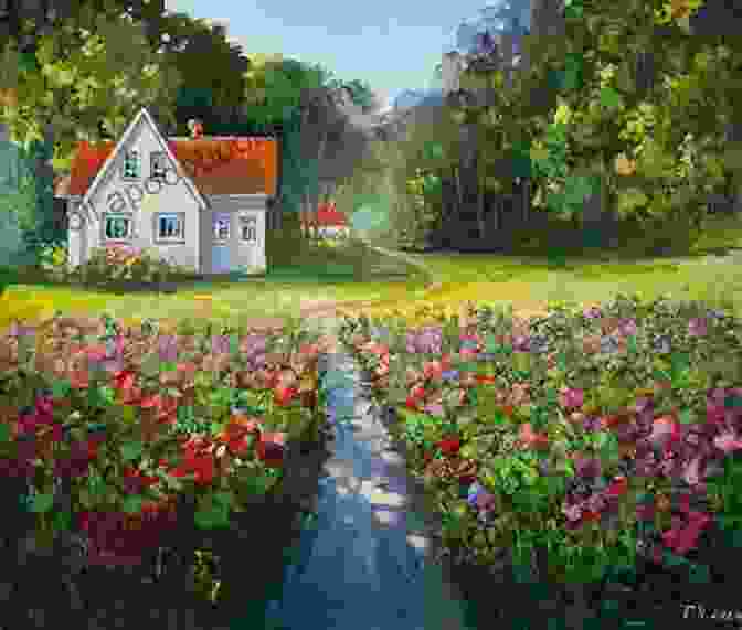 A Captivating Plastic Canvas Scene Depicting A Peaceful Countryside Landscape Amazing Scenes 11: In Plastic Canvas (Amazing Scenes In Plastic Canvas)