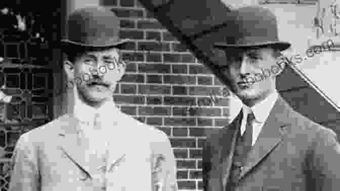 A Captivating Portrait Of The Wright Brothers, Orville And Wilbur, Gazing At Their Groundbreaking Aircraft The Wright Brothers David McCullough