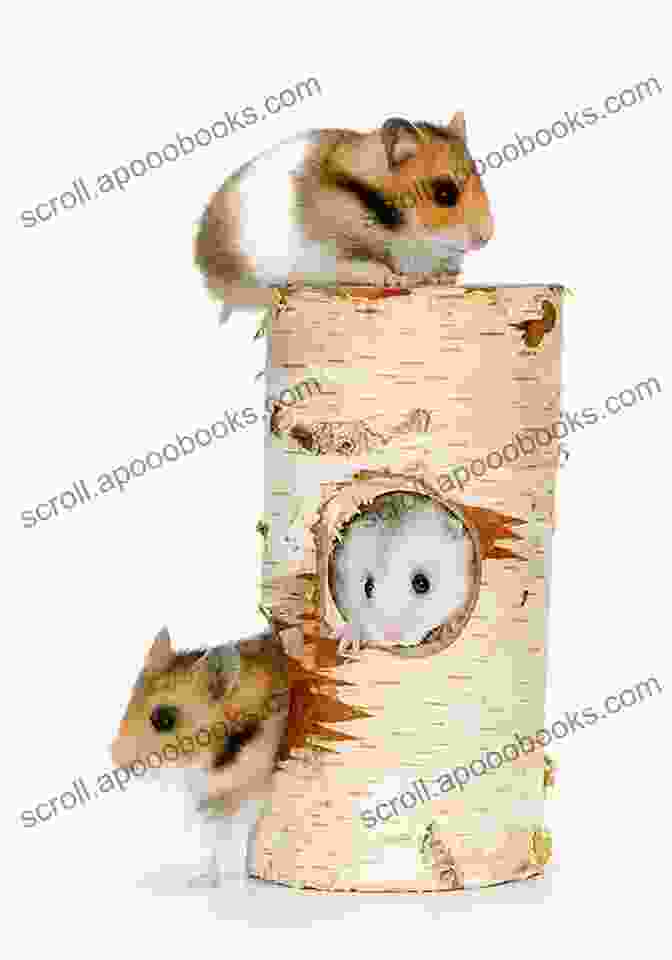 A Cute Hamster Sitting On A Wooden Log, Looking Up At The Camera With Curious Eyes Hamsters: Hamsters In Photographs BRANDI ROBINSON