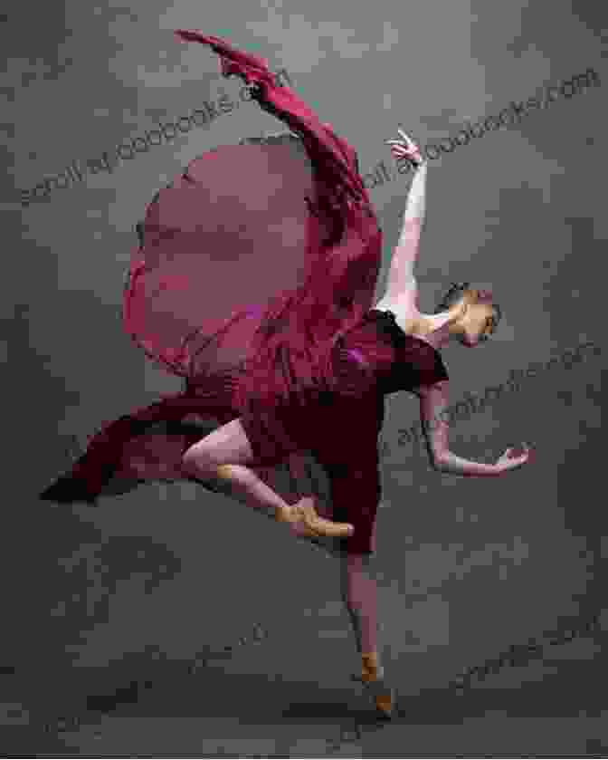 A Graceful Dancer, Her Movements Mirroring The Poetic Verse Palette: Love Poems And Painted Words