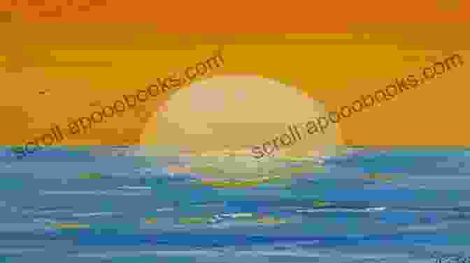 A Painting Depicting A Sunset Over The Ocean THE ART TOUR OF COASTAL MAINE: For Lovers Of Art And Nature