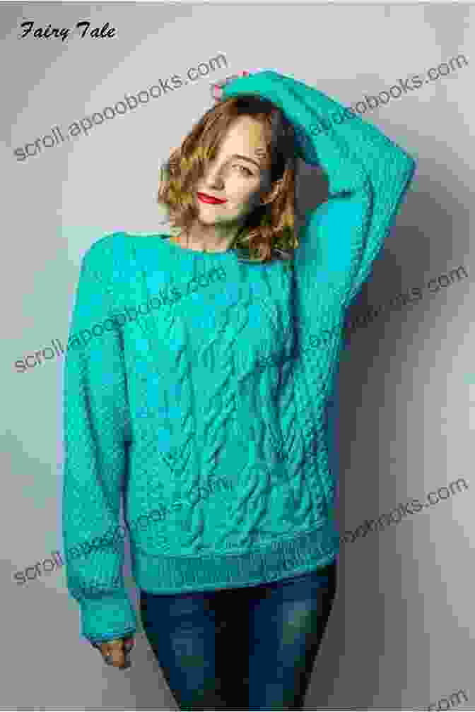 A Person Wearing A Knitted Sweater With Intricate Patterns. RSN Essential Stitch Guides: Silk Shading: Large Format Edition