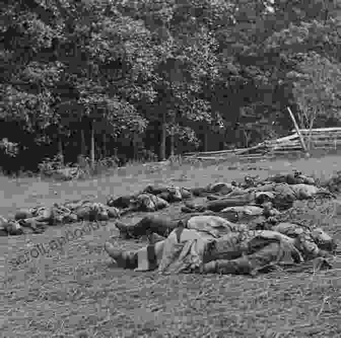 A Photograph Of The Gettysburg Battlefield After The Battle, Showing The Devastation And Aftermath The Great Charge And Artillery Fighting At Gettysburg (Pickett S Charge))