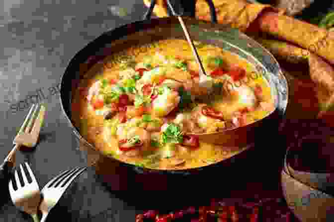 A Reddish Brown Vatapa, A Spicy And Flavorful Brazilian Shrimp Stew Celebrating Brazil : 10 Of Brazil S Top Recipes (Foreign Flavors 1)