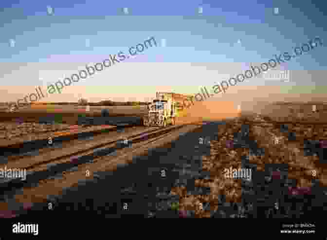 A Road Train Silhouetted Against A Vibrant Outback Sunset, Its Headlights Illuminating The Dusty Track Ahead. Great Australian Road Trains : Collector S Edition #1