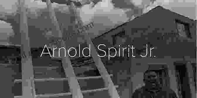 A Towering Figure Of Arnold Spirit Jr. Striding Across A Landscape Attack Of The 50 Foot Indian