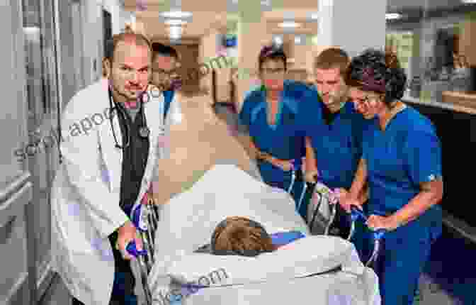 A Trauma Patient Is Being Treated By A Team Of Emergency Physicians And Nurses. The Emergency Medicine Trauma Handbook