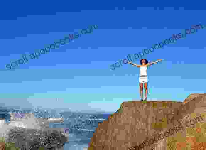 A Woman Standing On A Cliff, Overlooking The Vast Ocean, Symbolizing The Strength And Resilience Of Women. What Are Big Girls Made Of?: Poems