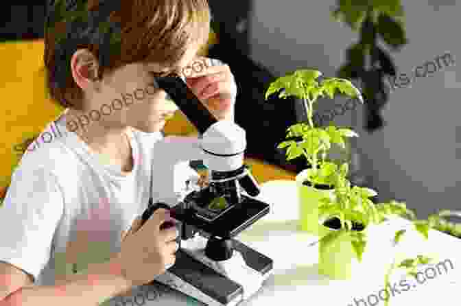 A Young Child Enthusiastically Peering Through A Microscope, Embodying The Spirit Of Exploration And Discovery. Microscop Kid Brian Pomphrey