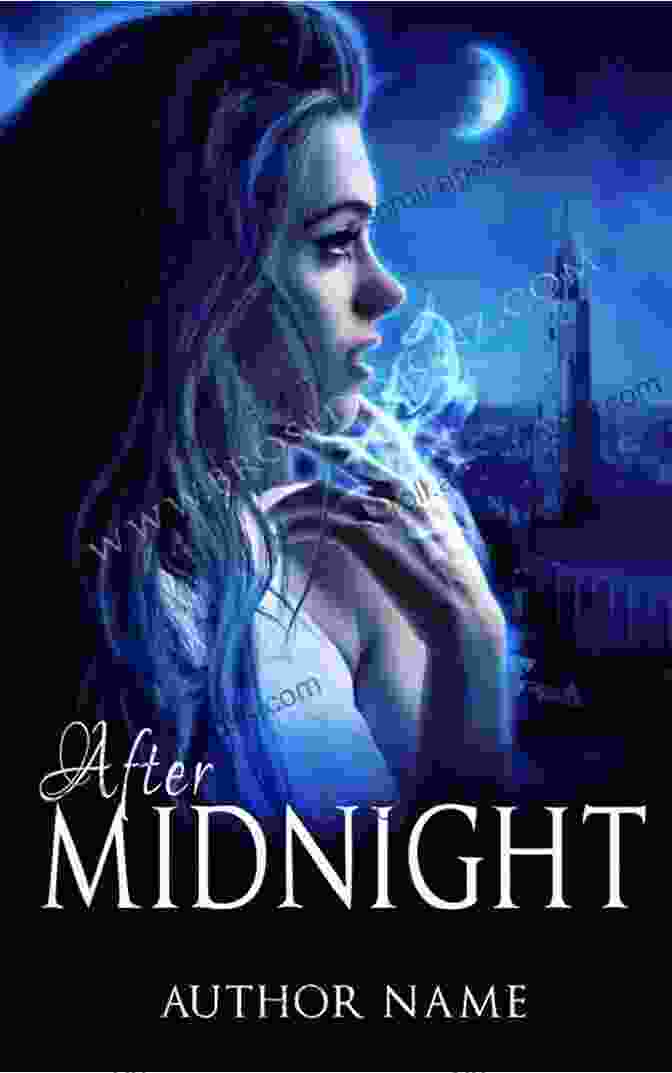 After Midnight Book Cover With A Woman's Face Emerging From Darkness After Midnight Jennie Nicole