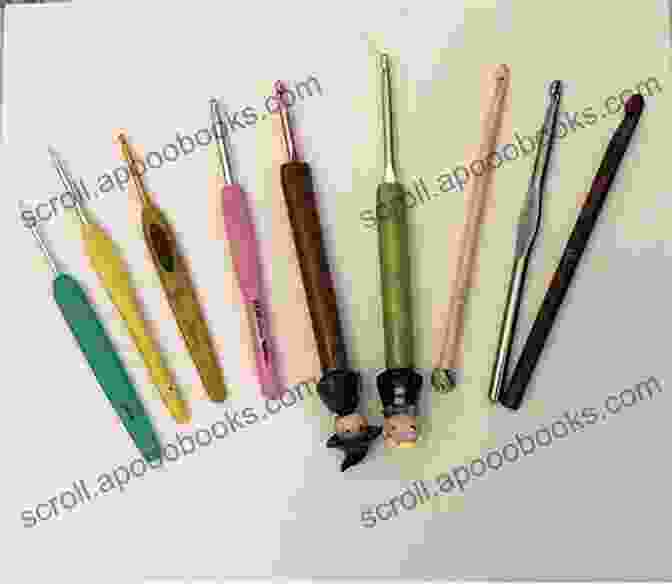 An Array Of Crochet Hooks, Featuring Different Sizes, Shapes, And Materials, Highlighting The Significance Of Choosing The Right Hook For Optimal Crocheting Experience. How To Crochet Stuff For Baby: Fast Crochet Stitch Tutorial: Baby Tutorial Crochet