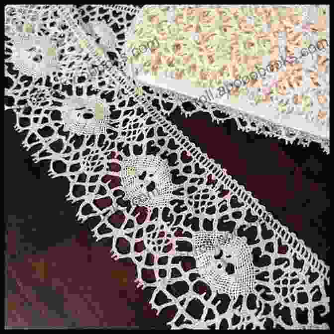 Antique Bobbin Lace With Intricate Patterns A Manual Of Hand Made Bobbin Lace Work