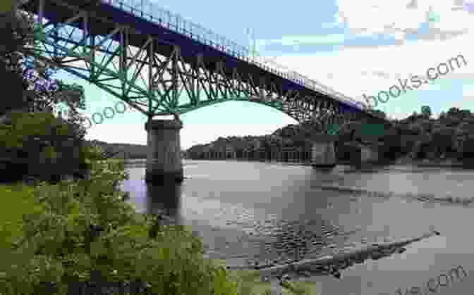 Augusta's Lifeblood: The Kennebec River With The Augusta Bridge And Falls A Walking Tour Of Augusta Maine (Look Up America Series)