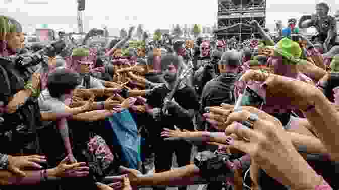 Blues Musicians Performing At A Festival, Surrounded By Enthusiastic Crowd Living The Blues Bob Wiseman