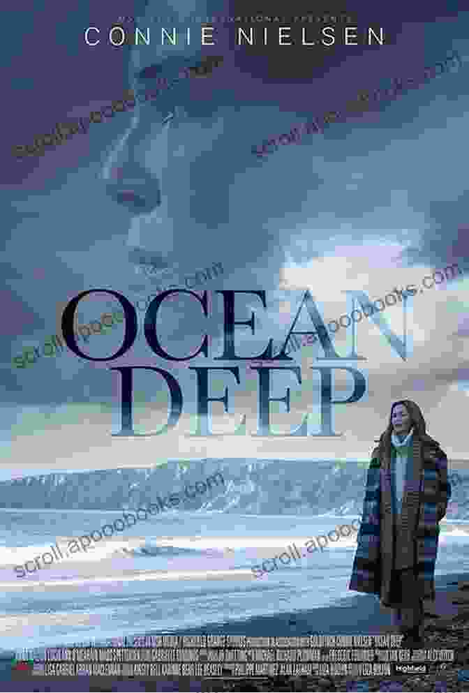 Book Cover Of 'Ocean Deep: A Poetry Collection' Featuring A Swirling Blue Whirlpool And The Title In Bold White Letters Ocean Deep: A Poetry Collection