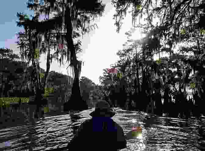 Brian Neptune Paddling His Canoe Through The Atchafalaya Basin An Atchafalaya Journey Brian Neptune