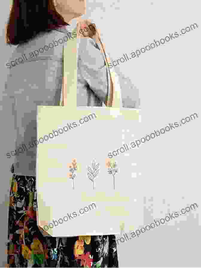 Carry Your Essentials In Style With Our Blooming Flowers Tote Bag. Blooming Flowers Tote Bag: Plastic Canvas Pattern