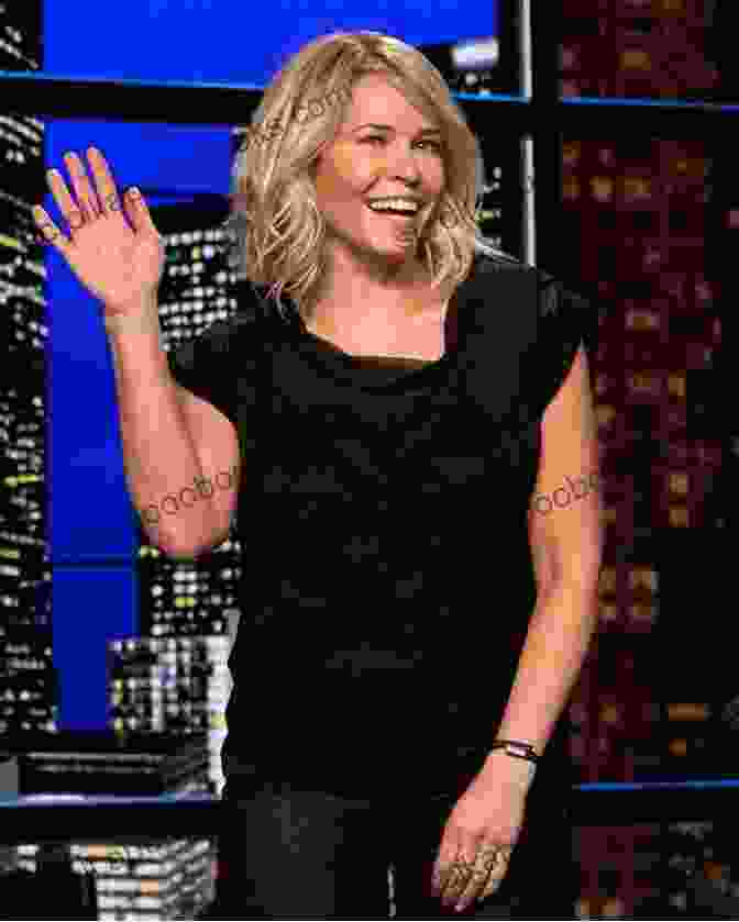 Chelsea Handler, Comedian And Talk Show Host, Smiling And Posing In A Candid Black And White Portrait. 6 Cross Stitch Patterns Volume 1: Featuring Quotes By Gloria Steinem Coco Chanel Ayn Rand Chelsea Handler Emma Watson And Tina Fey (What She Said Stitches Cross Stitch Patterns)