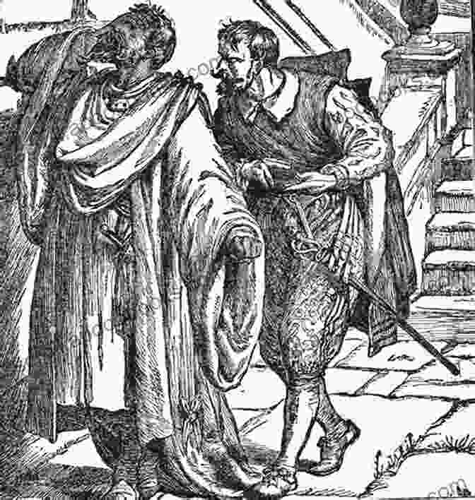 Chilling Illustration Depicting Iago's Manipulative And Sinister Nature Othello The Moor Of Venice Illustrated Edition