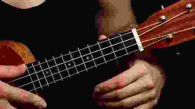 Close Up Of A Ukulele Player's Fingers Dancing Across The Fretboard, Showcasing Skilled Fingerpicking Techniques A Spanish Recital On The Ukulele: Ancient Music For Ukulele #19