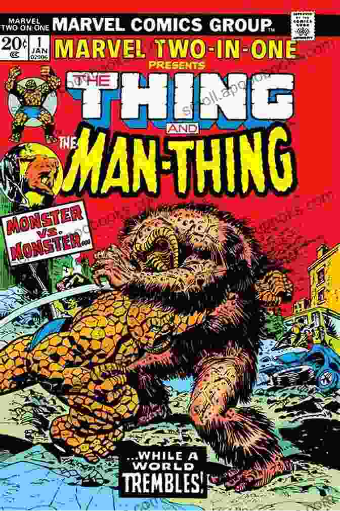 Cover Of Marvel Two In One Comic Book Featuring The Thing And She Hulk Marvel Two In One (1974 1983) #51 Dancing Dolphin Patterns