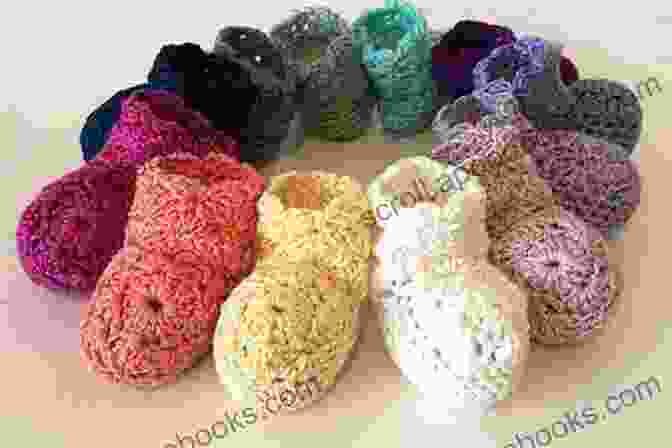 Crochet Baby Booties In Various Colors And Styles Crochet Shoes Patterns: Crochet Baby Bootie Pattern Baby Shoe