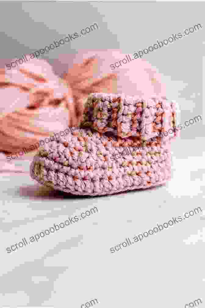 Crocheted Baby Booties With A Ribbed Cuff And Button Closure Crocheted Beauty Baby Set Crochet Pattern For Sweater Booties Mittens And Hat Download Baby Crochet Pattern