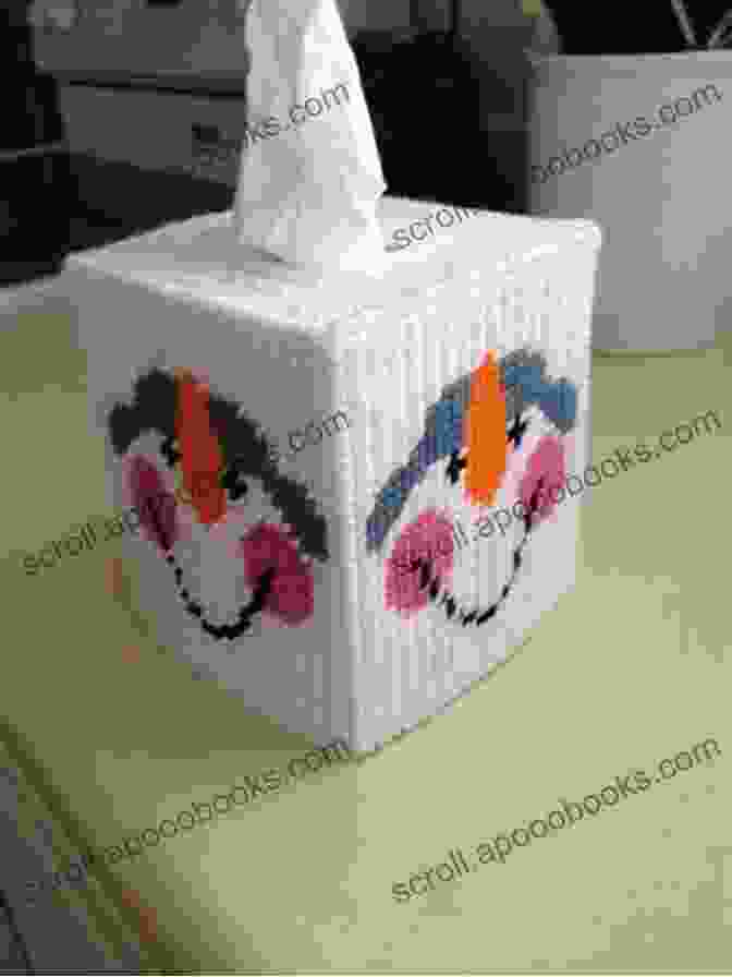 Cross Stitch Wonder Tissue Box Cover Cross Stitch Wonder Regular Tissue Box Cover: Plastic Canvas Pattern