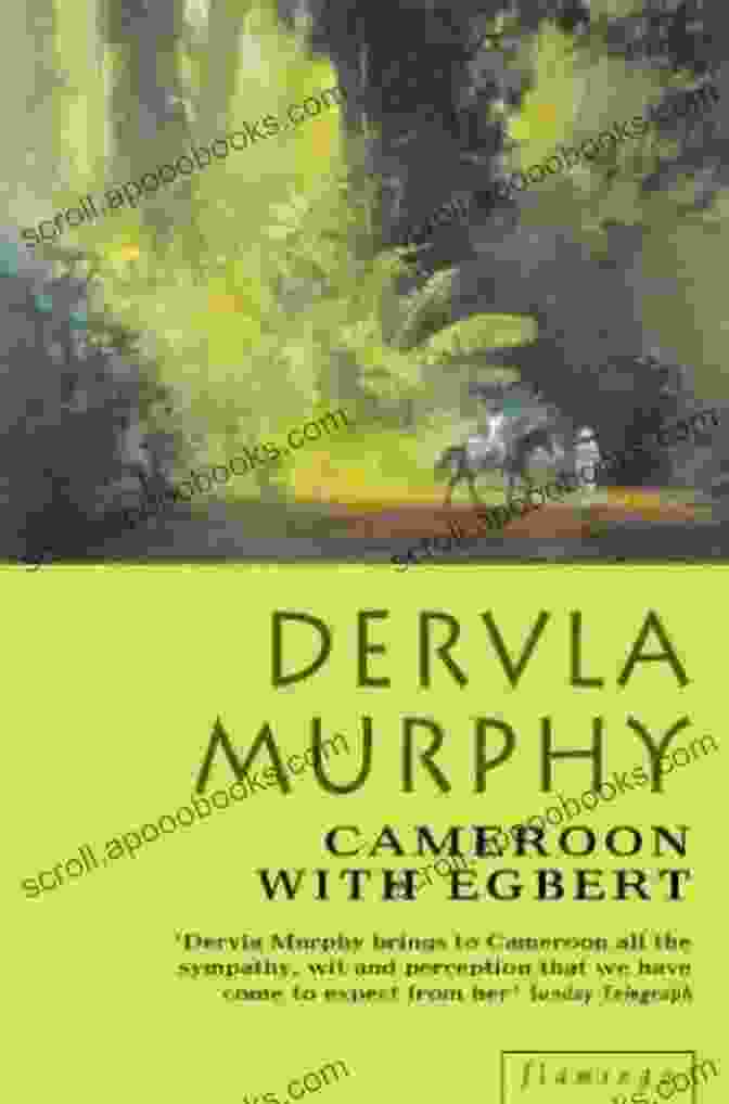 Dervla Murphy Looking Up At A Mountain In Cameroon, With Egbert In The Foreground Cameroon With Egbert Dervla Murphy