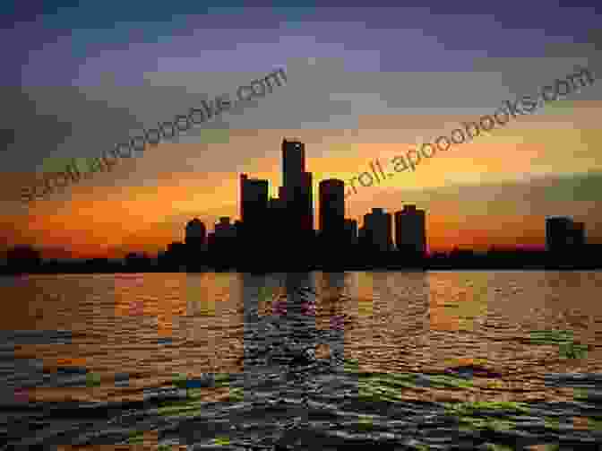 Detroit Skyline, A Majestic Cityscape Of Modern And Historic Buildings Made In Detroit: Poems Marge Piercy