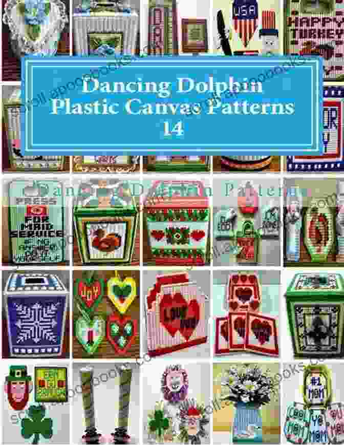 Dolphin Gift Wrap Dancing Dolphin Plastic Canvas Patterns 18