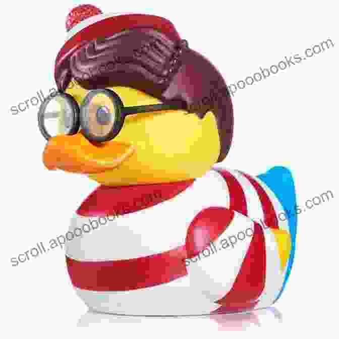 Duck Duck Wally, The Adventurous Young Duck, Standing On The Edge Of A Lake With A Locket In His Beak Duck Duck Wally: A Novel