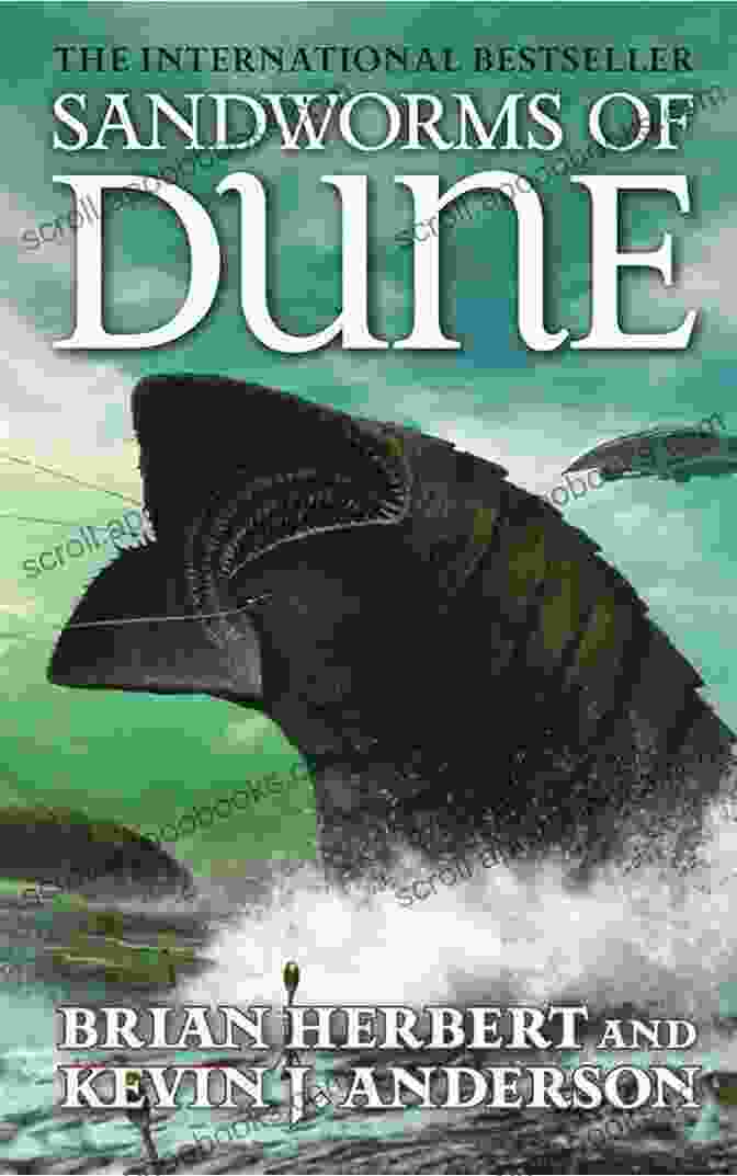 Dune Book Cover Sandworms Of Dune (Dune Sequels 2)