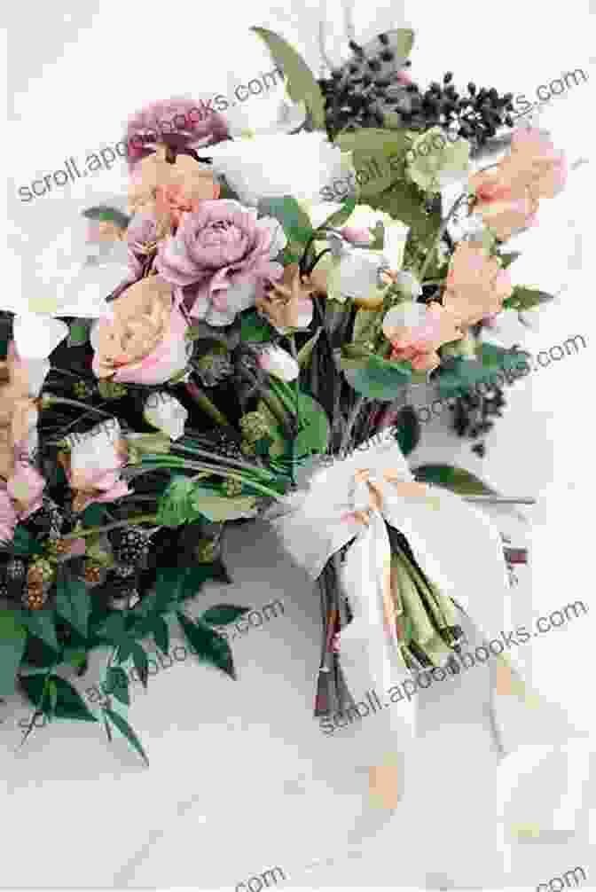 Elegant Ribbon Flower Bouquet For Home Décor Lovely Lacy Knits: Beautiful Projects Embellished With Ribbon Flowers Beads And More