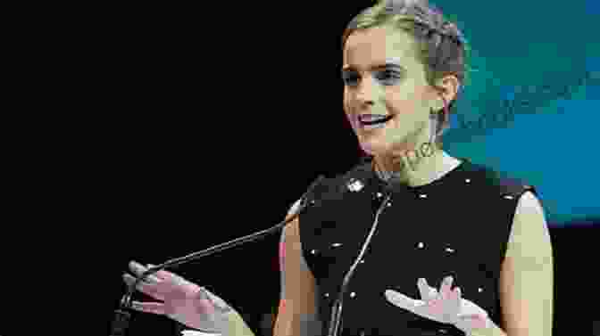 Emma Watson, Actress And Activist, Speaking Passionately At An Event In A Colorful Portrait. 6 Cross Stitch Patterns Volume 1: Featuring Quotes By Gloria Steinem Coco Chanel Ayn Rand Chelsea Handler Emma Watson And Tina Fey (What She Said Stitches Cross Stitch Patterns)