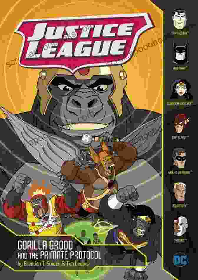 Gorilla Grodd And The Primate Protocol Book Cover Gorilla Grodd And The Primate Protocol (Justice League)