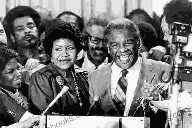 Harold Washington Celebrating His Election Victory Harold The People S Mayor: The Biography Of Harold Washington