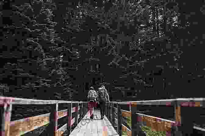 Hikers Crossing A Wooden Bridge 50 Hikes With Kids New York Pennsylvania And New Jersey