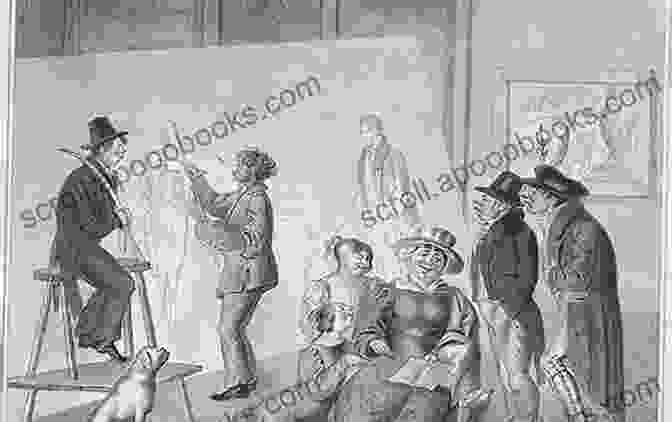 Illustration Depicting A Scene From 'Domestic Manners Of The Americans' Domestic Manners Of The Americans