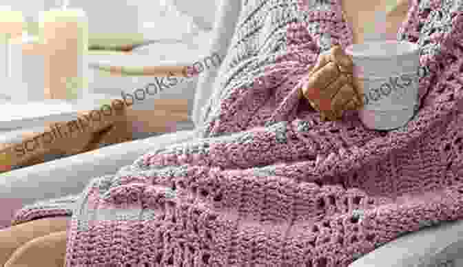 Image Of A Person Relaxing Under A Crocheted Afghan Crochet Multi Color Star Stitch Afghan Download Star Stitch Afghan For Our Book Library Crochet Afghan Pattern To Download