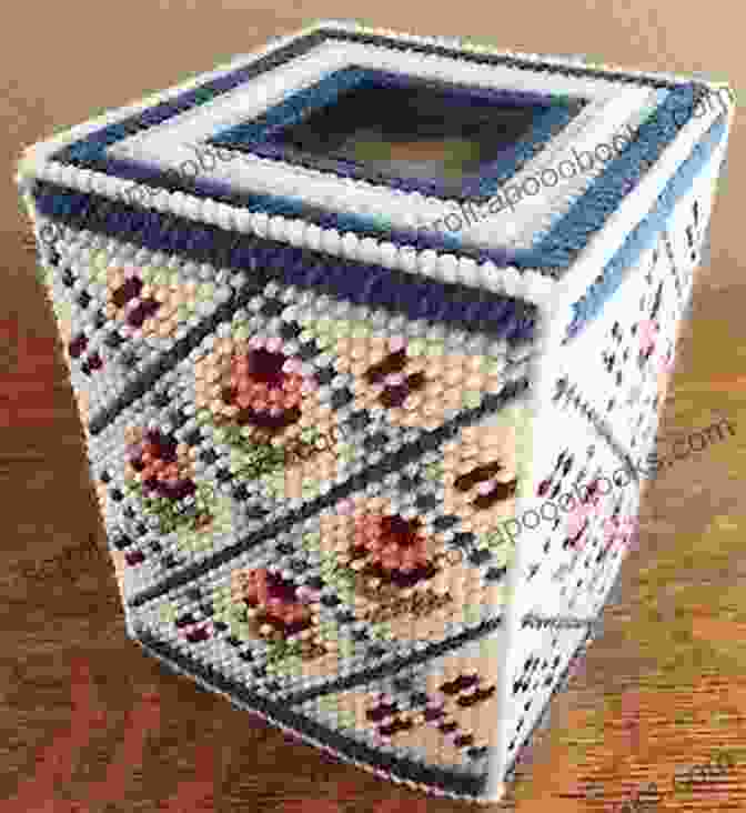 Intricate Designs On The What Not Box Plastic Canvas Pattern What Not Box: Plastic Canvas Pattern