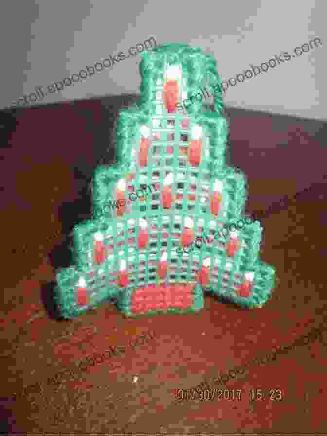 Intricate Plastic Canvas Ornament Adorned With Festive Motifs Christmas 9: In Plastic Canvas (Christmas In Plastic Canvas)