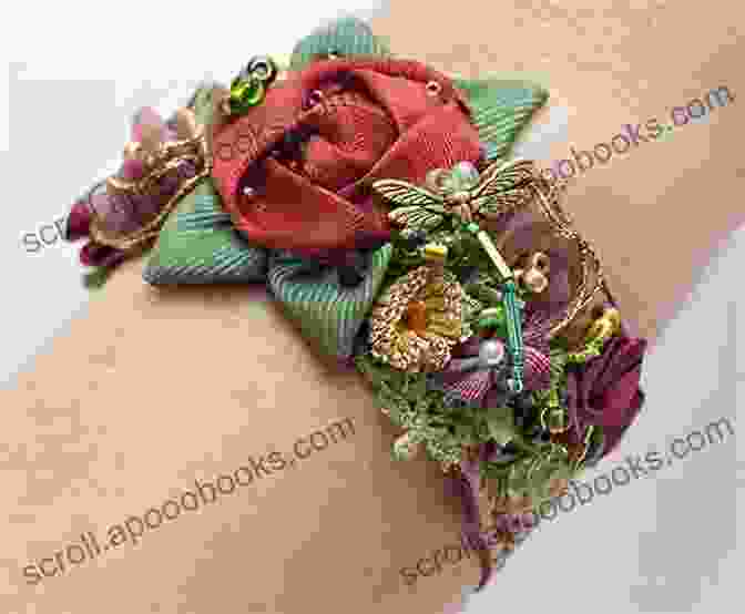 Jewelry Embellished With Ribbon Flowers And Beads Lovely Lacy Knits: Beautiful Projects Embellished With Ribbon Flowers Beads And More