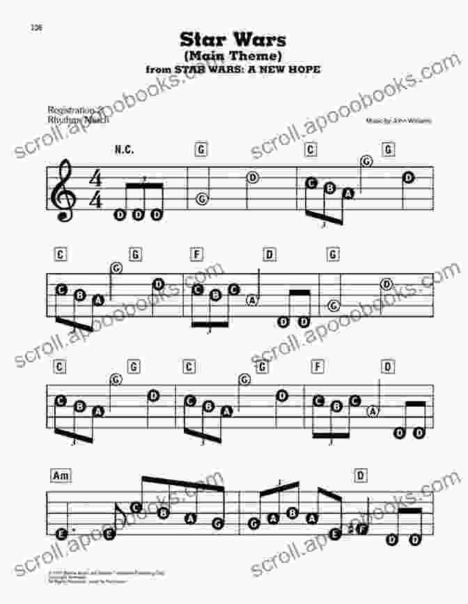 John Williams' Star Wars (Main Theme) Sheet Music For Bass Clarinet First 50 Songs You Should Play On Bass Clarinet Songbook: A Must Have Collection Of Well Known Songs Including Some Bass Clarinet Features