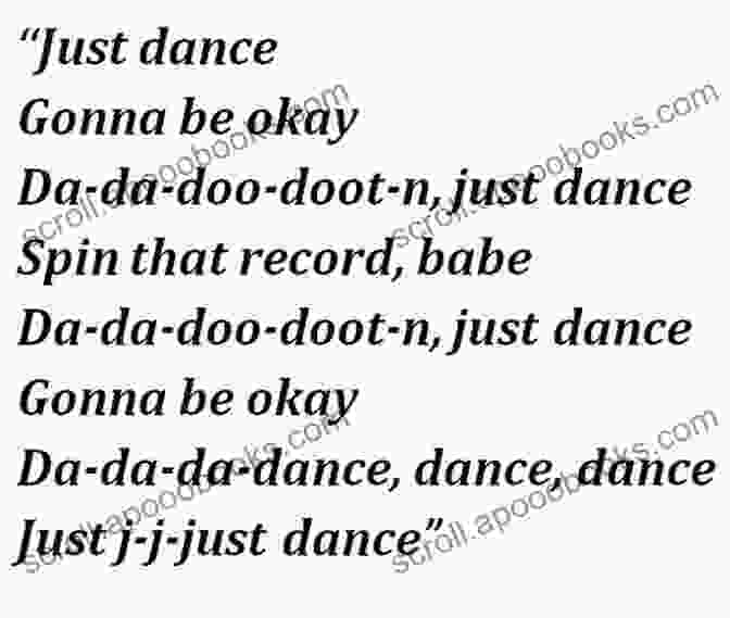 Just Dance Song Lyrics Lady Gaga The Fame Songbook