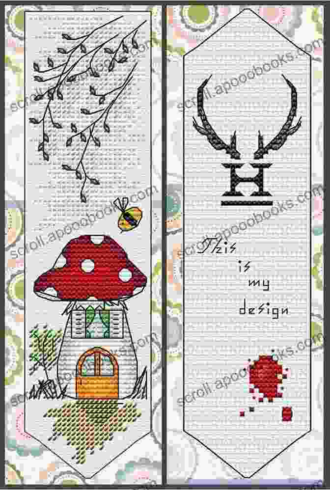 Leopard Print Cross Stitch Bookmark 1 Leopard Print Cross Stitch Bookmark Patterns